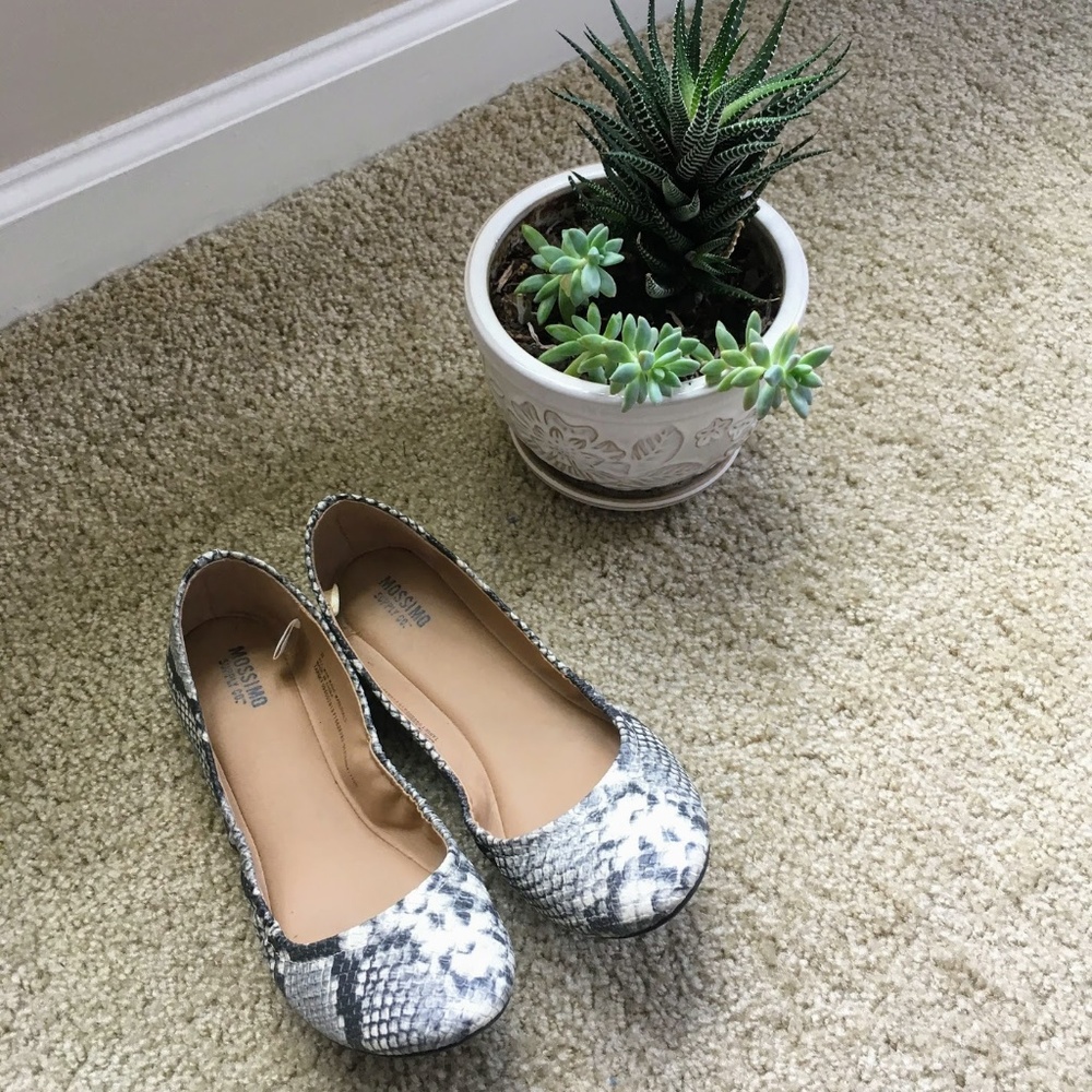 Merona Snakeskin Flats